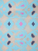 Women's Cotton Jamdani Saree Without Blouse Piece