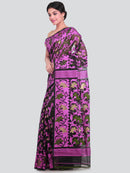 Women's Cotton Jamdani Saree Without Blouse Piece