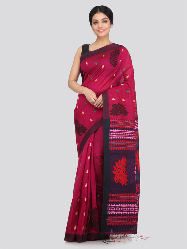 Women's Cotton Silk Saree With Blouse Piece