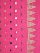 Women's Cotton Blend Saree With Unstitched Blouse Piece