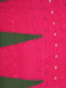 Women's Cotton Blend Saree With Unstitched Blouse Piece