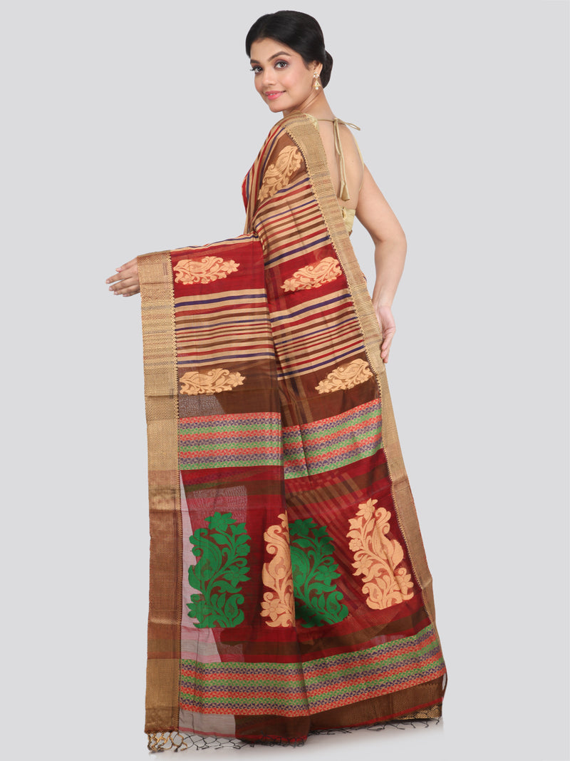 Women's Handloom Cotton Silk Saree