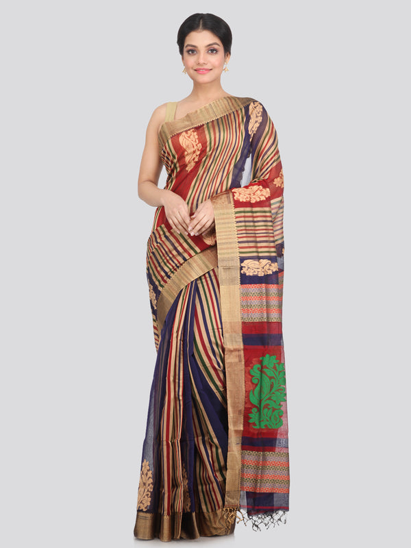 Women's Handloom Cotton Silk Saree