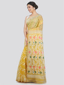 Women's Soft Cotton Jamdani Saree Without Blouse Piece