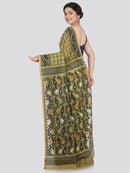 Women's Soft Cotton Jamdani Saree Without Blouse Piece