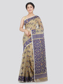 Women's Soft Cotton Jamdani Saree Without Blouse Piece