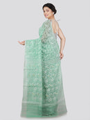 Women's Soft Cotton Jamdani Saree Without Blouse Piece