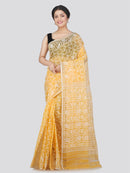 Women's Soft Cotton Jamdani Saree Without Blouse Piece