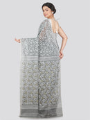 Women's Soft Cotton Jamdani Saree Without Blouse Piece