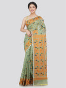 Women's Soft Cotton Jamdani Saree Without Blouse Piece