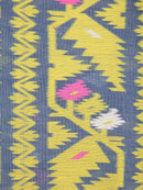 Women's Soft Cotton Jamdani Saree Without Blouse Piece