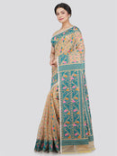 Women's Soft Cotton Jamdani Saree Without Blouse Piece