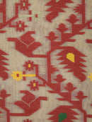 Women's Soft Cotton Jamdani Saree Without Blouse Piece