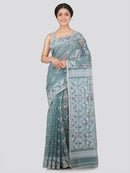 Women's Soft Cotton Jamdani Saree Without Blouse Piece