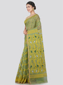 Handloom Women's Soft Cotton Jamdani Saree
