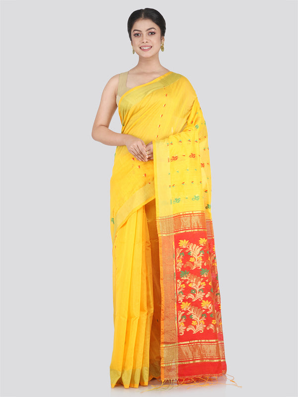 Handloom Women's Cotton Silk Saree