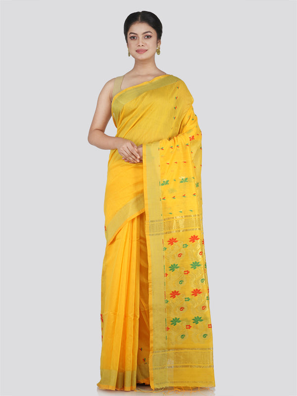 Handloom Women's Cotton Silk Saree