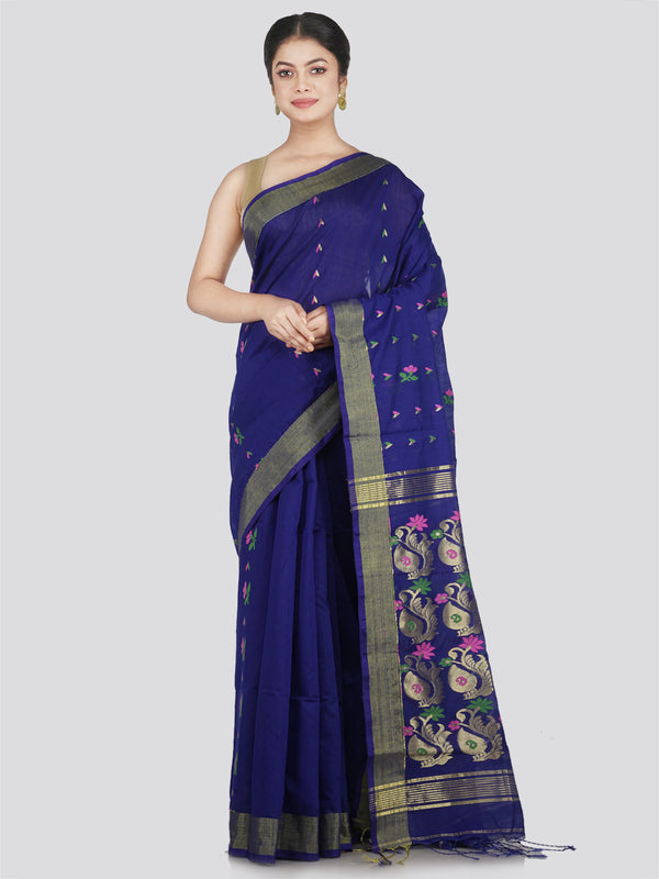 Handloom Women's Cotton Silk Saree