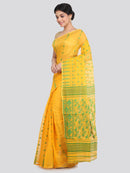 Women's Cotton Jamdani Saree Without Blouse Piece