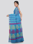 Women's Cotton Jamdani Saree Without Blouse Piece