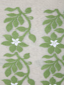 Women's Cotton Jamdani Saree Without Blouse Piece