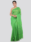 Women's Handloom Jamdani Saree without Blouse Piece