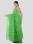 Women's Handloom Jamdani Saree without Blouse Piece