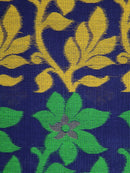 Women's Soft Cotton Blend Jamdani Saree Without Blouse Piece