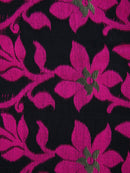 Women's Soft Cotton Blend Jamdani Saree Without Blouse Piece