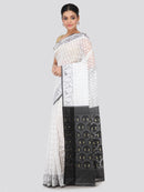 Women's Handloom Jamdani Saree without Blouse Piece
