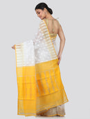 Women's Handloom Jamdani Saree without Blouse Piece