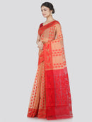 Handloom Women's Soft Cotton Jamdani Saree