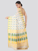 Women's Handloom Jamdani Saree without Blouse Piece