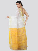 Women's Handloom Jamdani Saree without Blouse Piece
