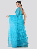 Women's Handloom Jamdani Saree without Blouse Piece