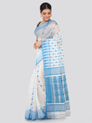 Women's Handloom Jamdani Saree without Blouse Piece