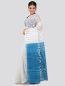Women's Handloom Jamdani Saree without Blouse Piece