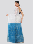 Women's Handloom Jamdani Saree without Blouse Piece