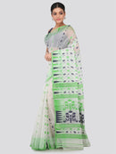 Women's Handloom Jamdani Saree without Blouse Piece