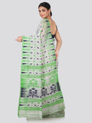 Women's Handloom Jamdani Saree without Blouse Piece