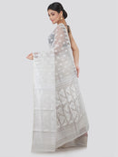 Women's Pure Cotton Jamdani Saree Without Blouse Piece