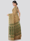 Women's Pure Cotton Jamdani Saree Without Blouse Piece