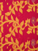 Women's Pure Cotton Jamdani Saree Without Blouse Piece