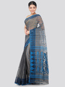 Women's Pure Cotton Jamdani Saree Without Blouse Piece