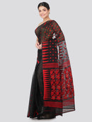 Women's Pure Cotton Jamdani Saree Without Blouse Piece