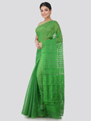 Women's Pure Cotton Jamdani Saree Without Blouse Piece