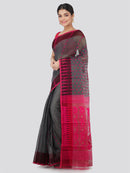 Women's Pure Cotton Jamdani Saree Without Blouse Piece