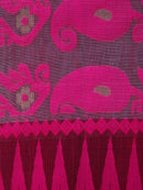 Women's Pure Cotton Jamdani Saree Without Blouse Piece