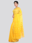 Women's Cotton Jamdani Saree Without Blouse Piece