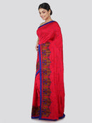 Women's Pure Silk Saree With Blouse Piece